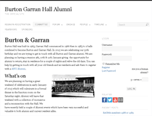 Tablet Screenshot of burtongarran50th.org